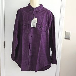 NWT Vintage Silver Spur Western Shirt Size XL 17-17.5